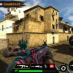 Offline shooting game